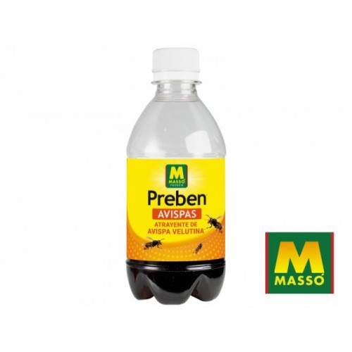 MASSO PREBEN ATRAYENTE AVISPA VELUTINA 190 ml C/14
 INSECTICIDAS